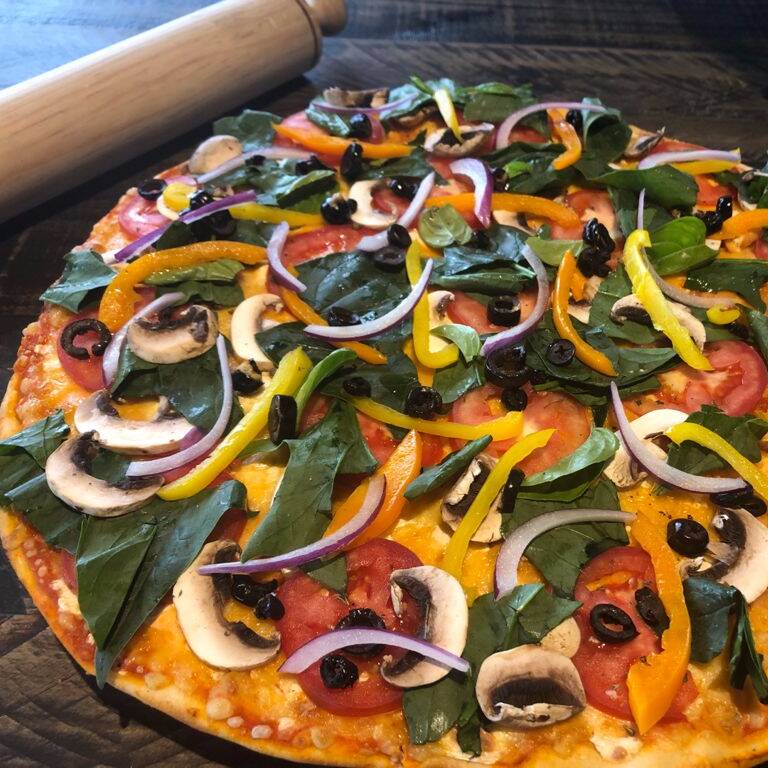 Pizza a la leña Familiar Campirana