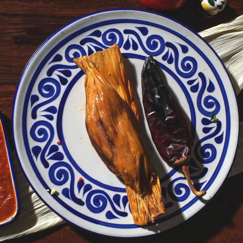 Tamal Chanchamito en Chile Morita