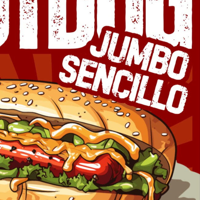 Hotdog Jumbo Sencillo