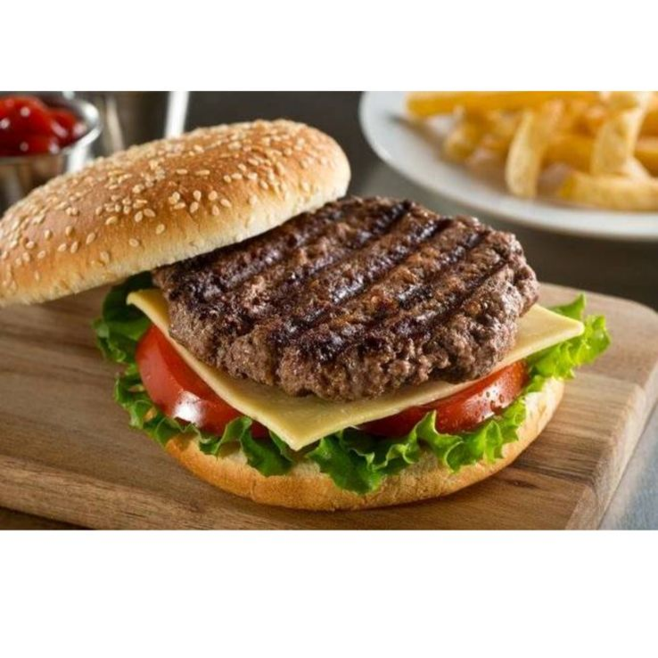 hamburguesa con papas