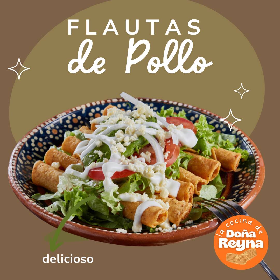 Flautas de Pollo