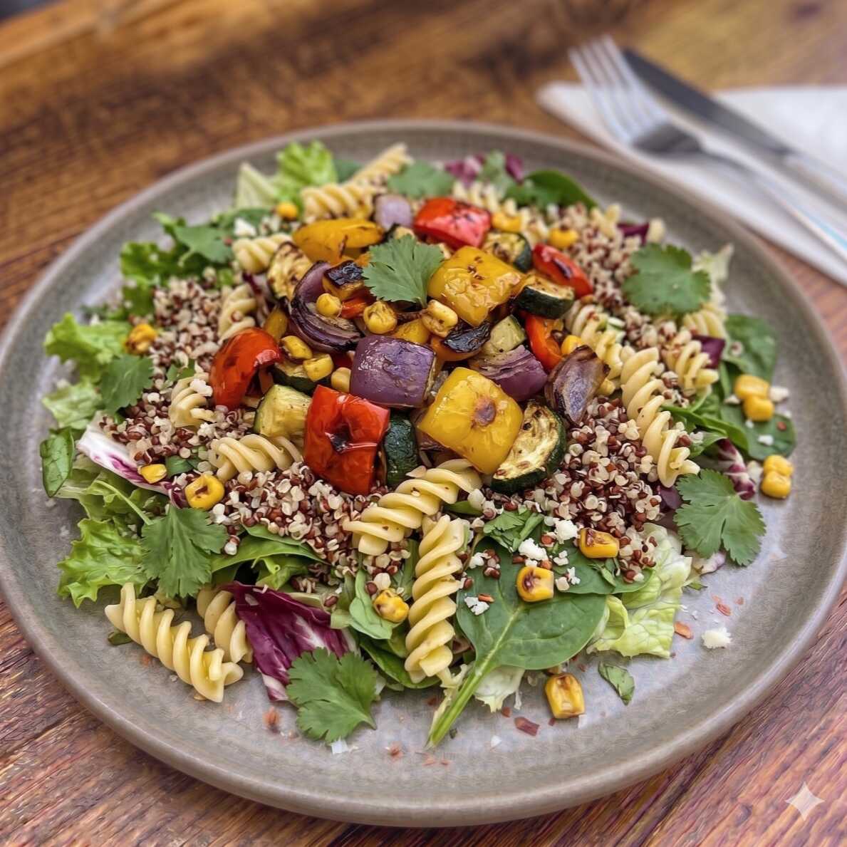 Pasta & Quinoa Bowl