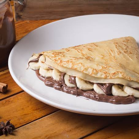 Crepa de Platano con NUTELLA