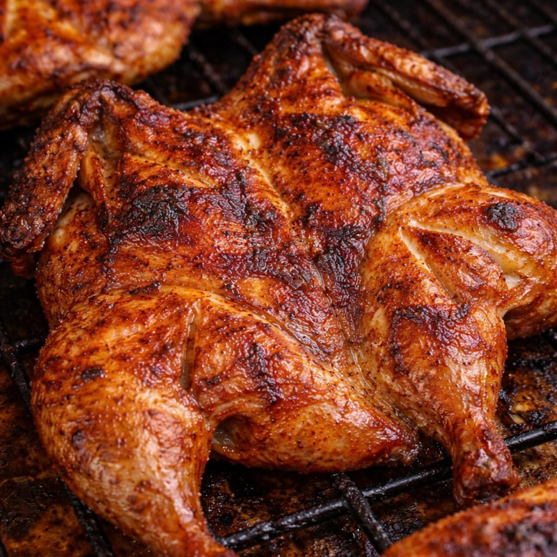 1 Pollo Ahumado Enchilado