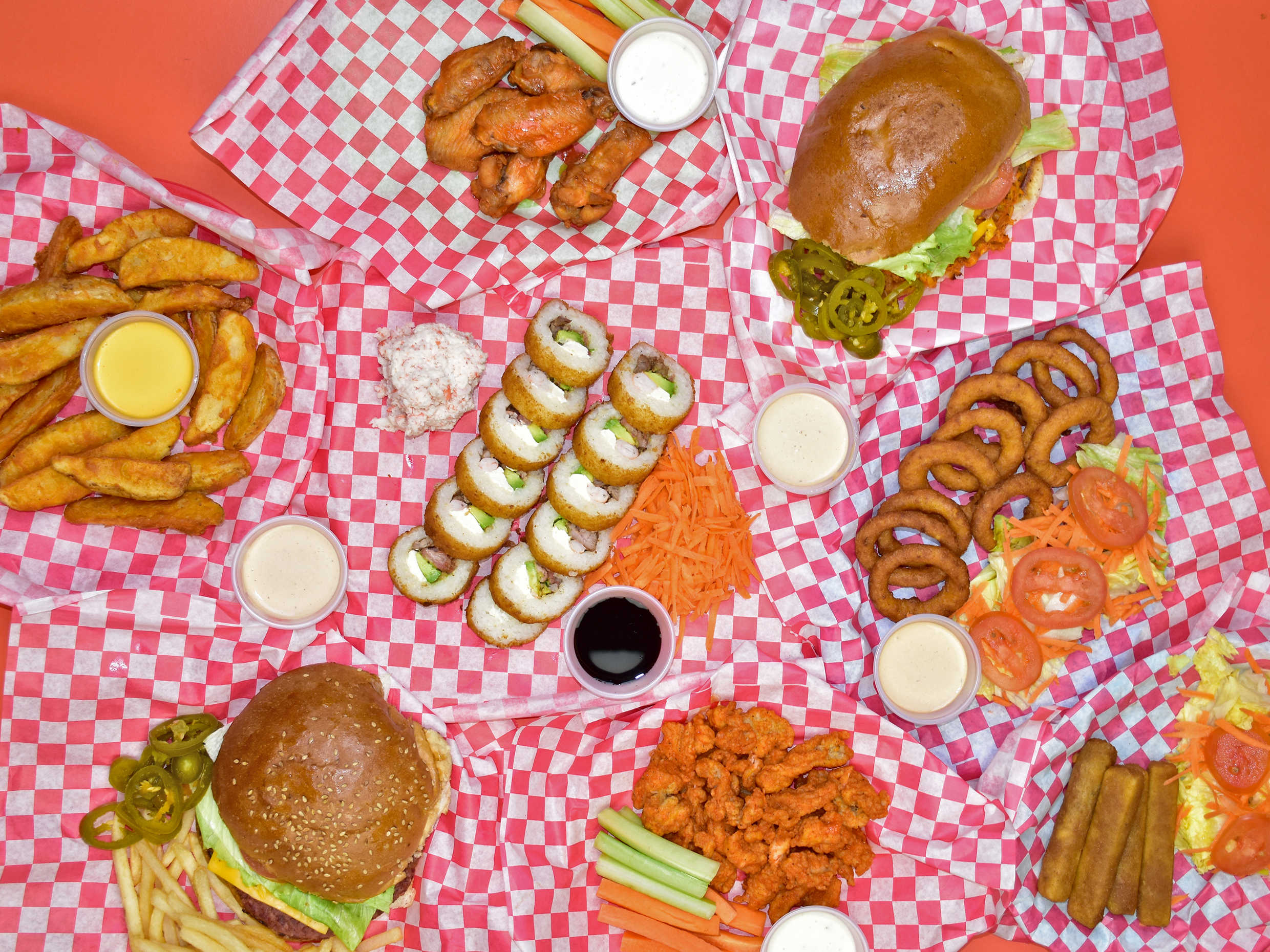 Sushi y Burgers Johale