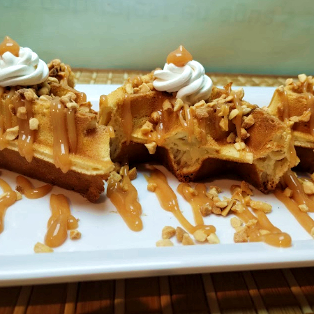 Waffle Arequipe Maní