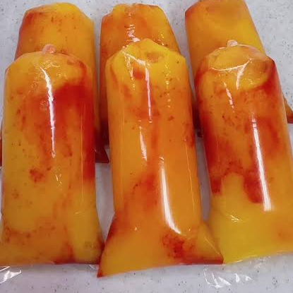 Hielitos de Mango chamoy