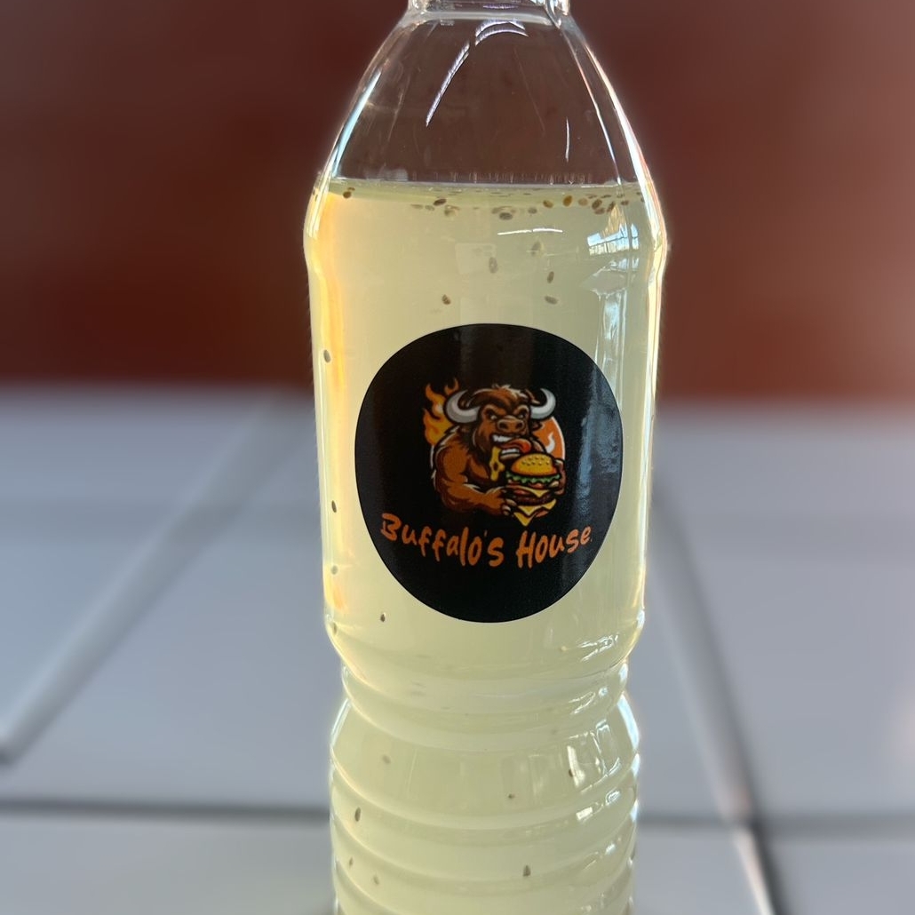 Agua de limon con chia
