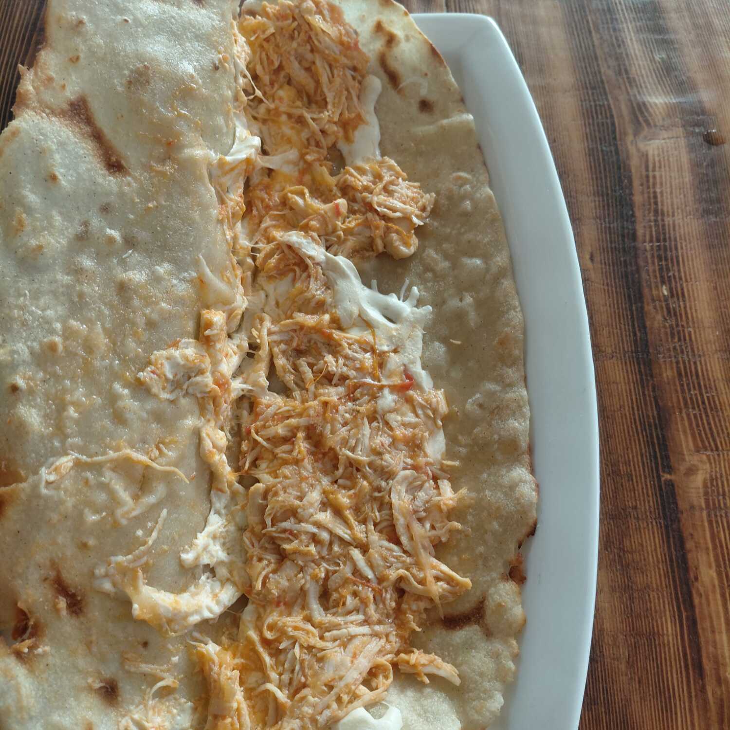 Quesadilla Estilo Tapachula de Pollo