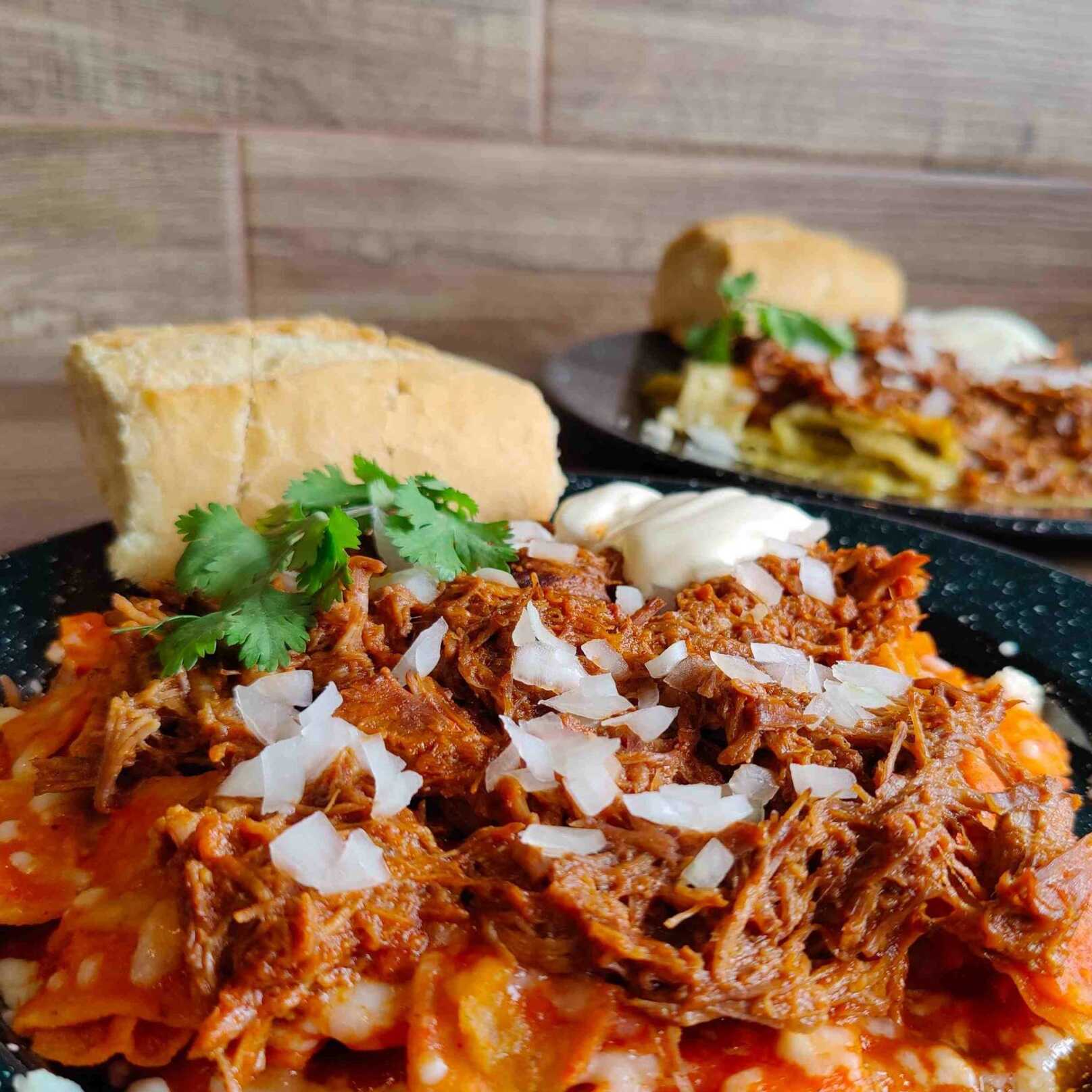 CHILAQUIL BARBACOA