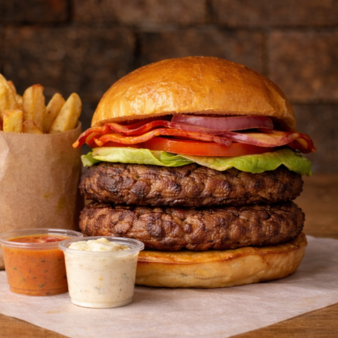 Hamburguesa Callejera Doble