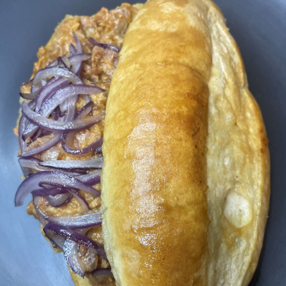 Lonche de chicharrón