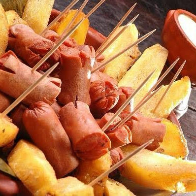 Salchi Papas