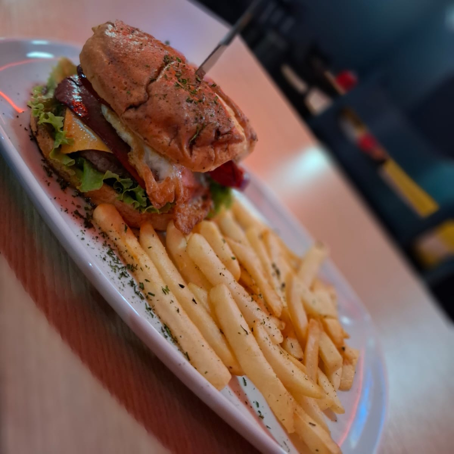 Hamburguesa de la Casa