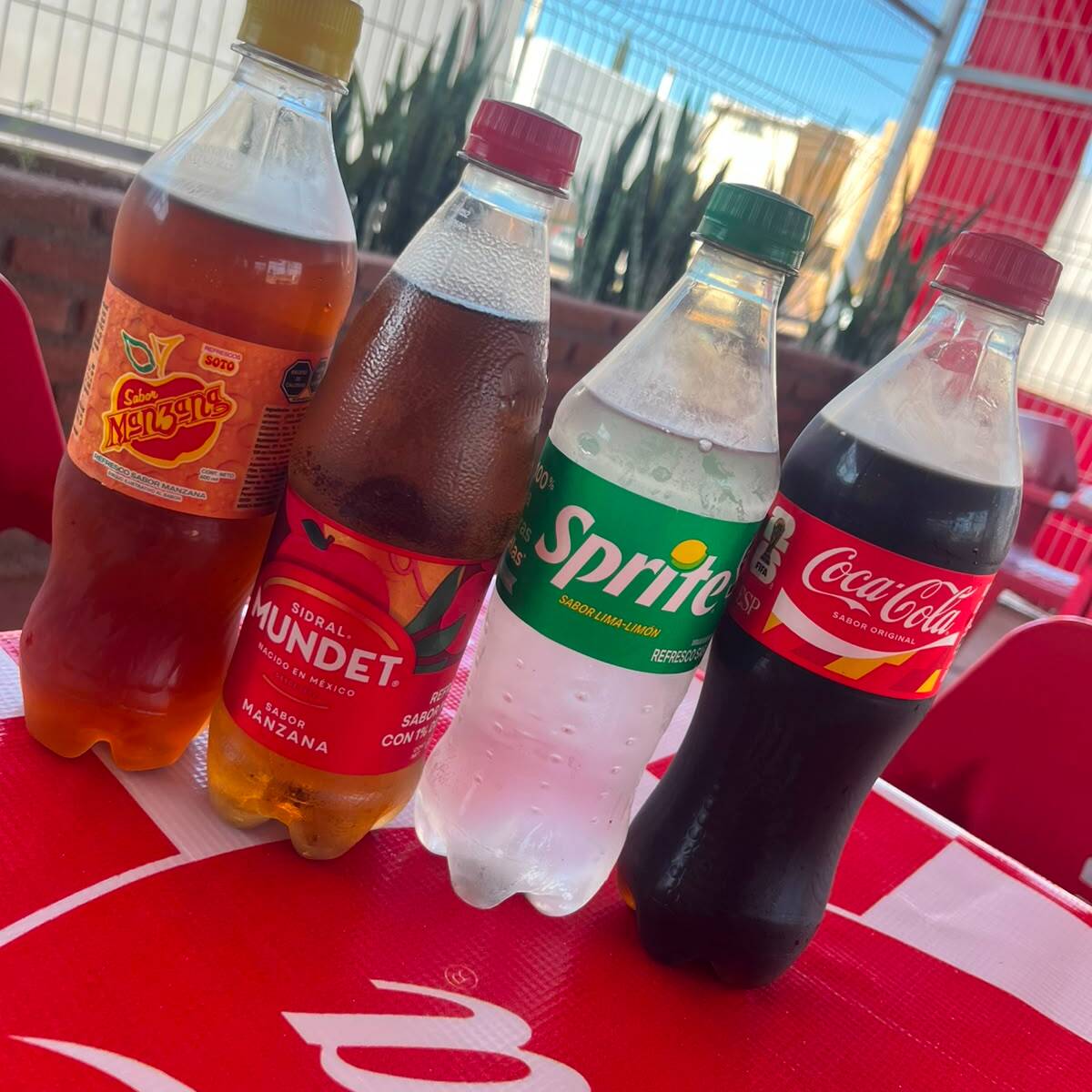 Refresco en Botella de Plástico