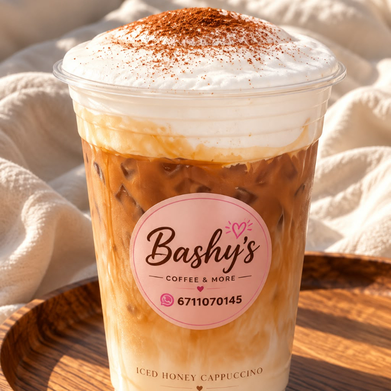 Iced Honey Cappuchino