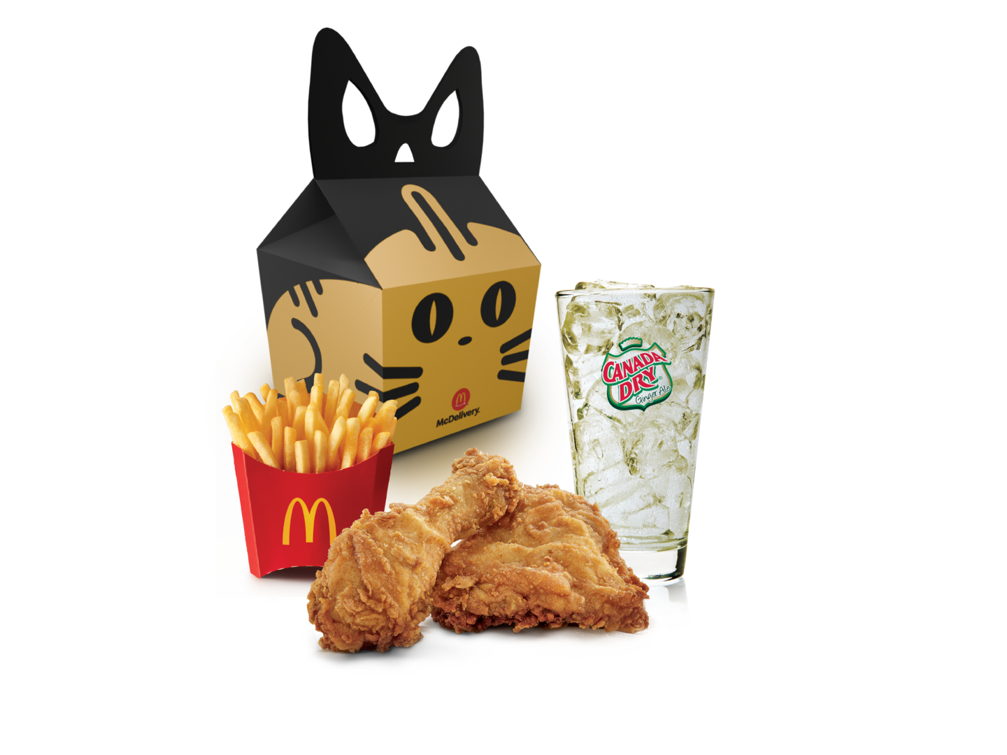 McCombo® 2 pz Pollo McCrispy® y una (1) Kitty Box