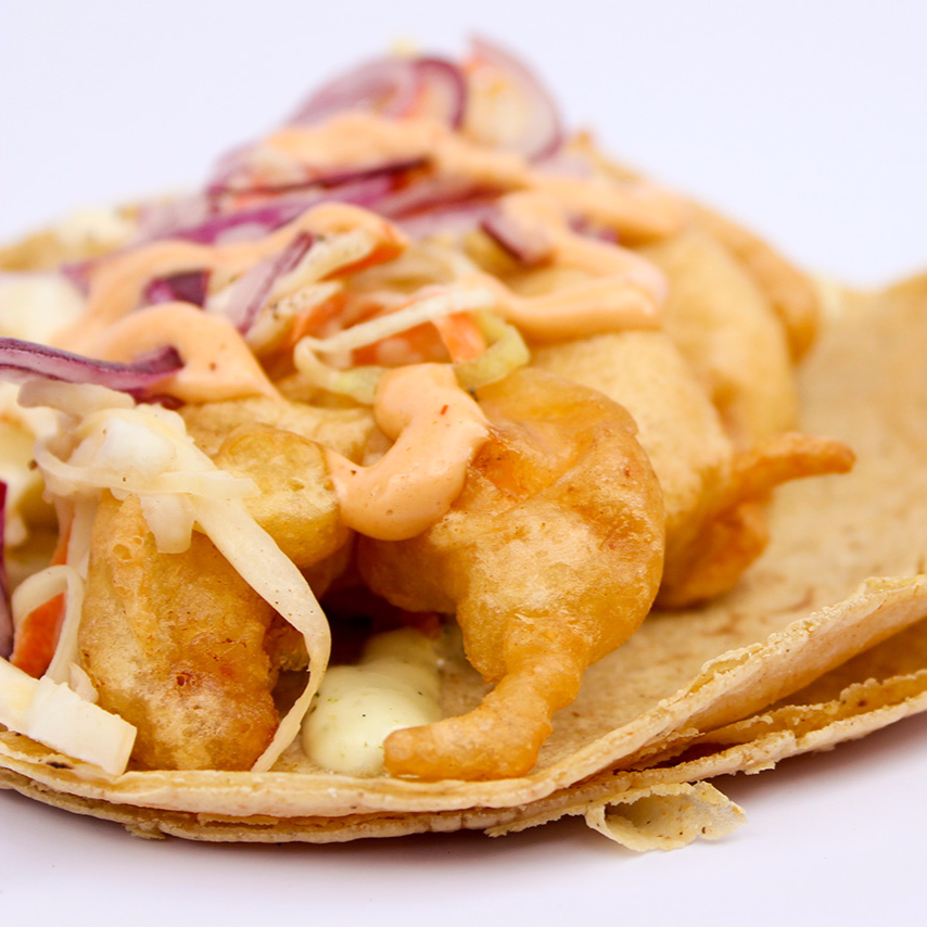 Taco de Camarón Tempura