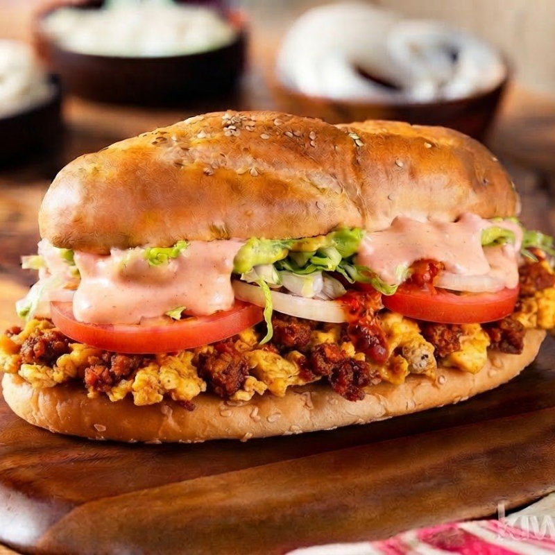 Torta de Huevo con Longaniza