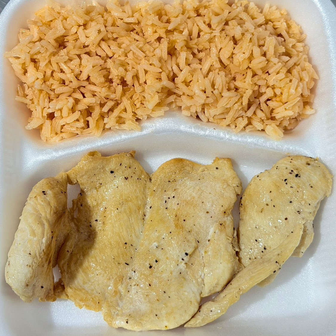 Pechuga Asada + Arroz