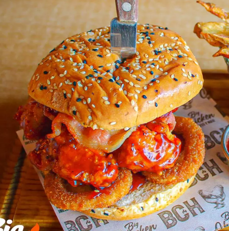 BURGUER BBQ BONELESS