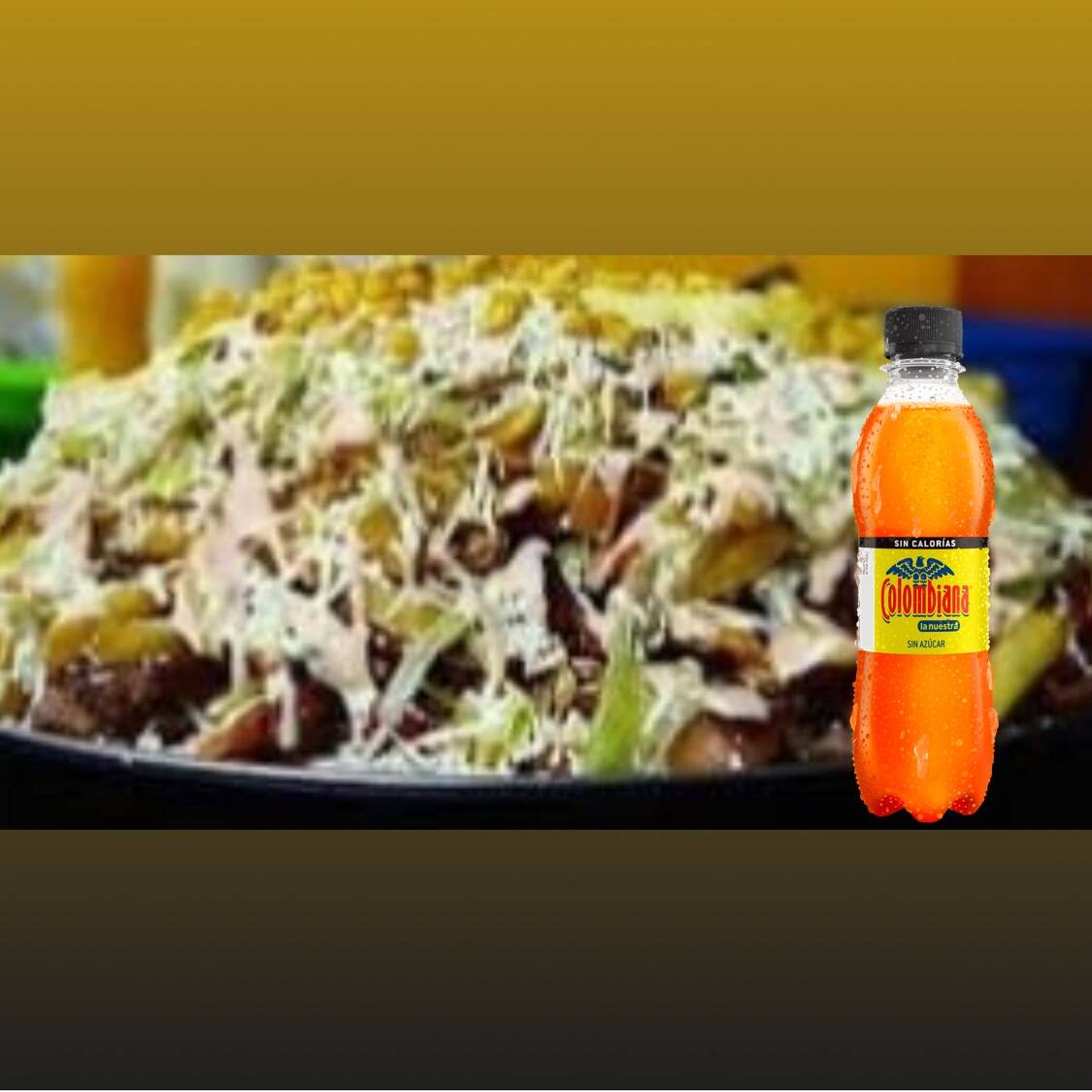 Combo Salchipapa BBQ