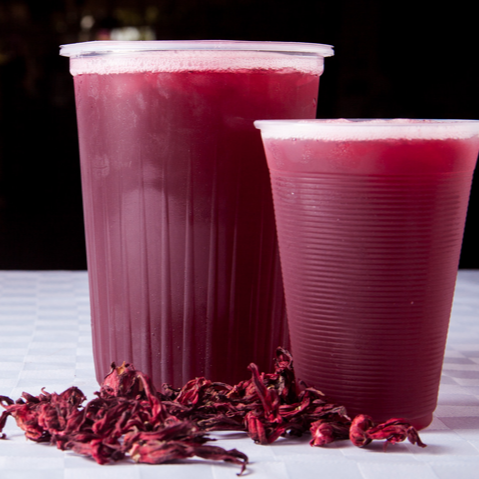 Agua de Jamaica Natual 1 litro