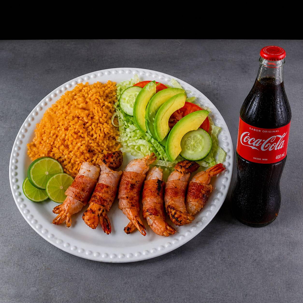 Combo Camarones + Refresco