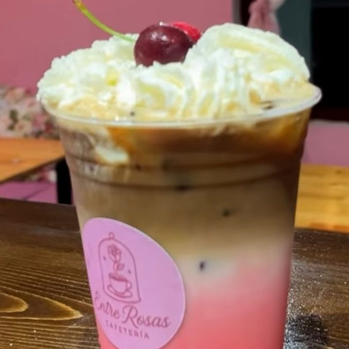 Cherry Cream Latte