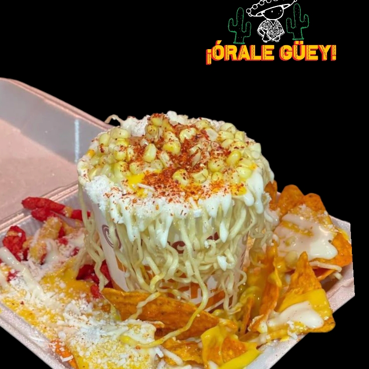 Elote con Maruchan