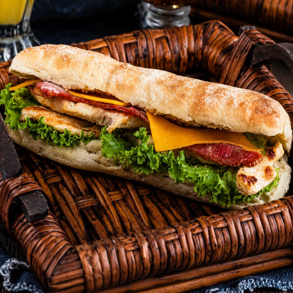 Sándwich de Masa Madre Pollo