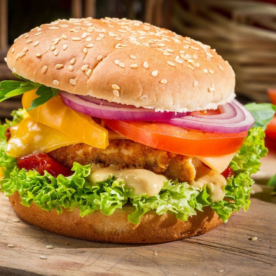 Hamburguesa de Pollo