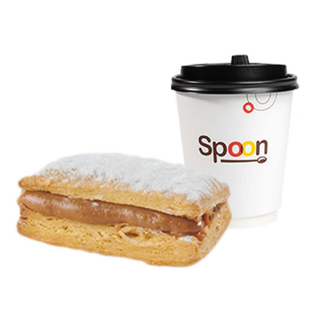 Cfe 8 onz/Cappuccino + Costilla