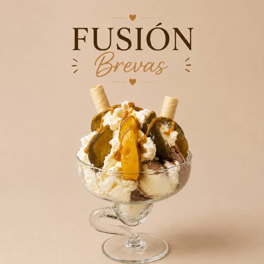 Brevas con Helado