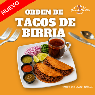 Orden de Tacos de Birria
