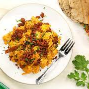 Huevo Revuelto con Chorizo