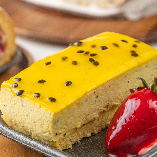 Porción Cheesecake de Maracuyá