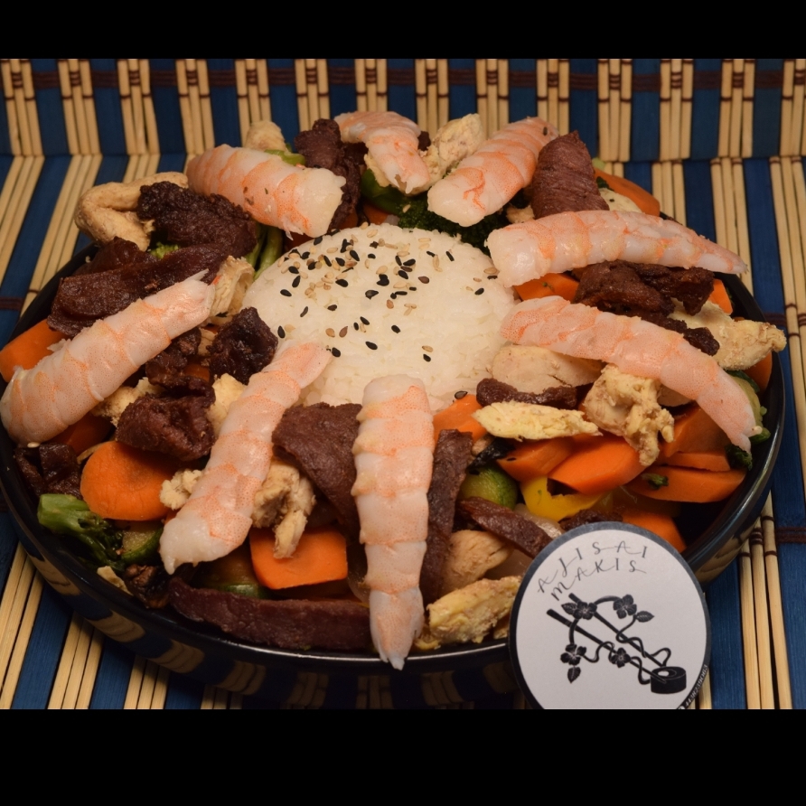 Teppanyaki 3 Ingredientes
