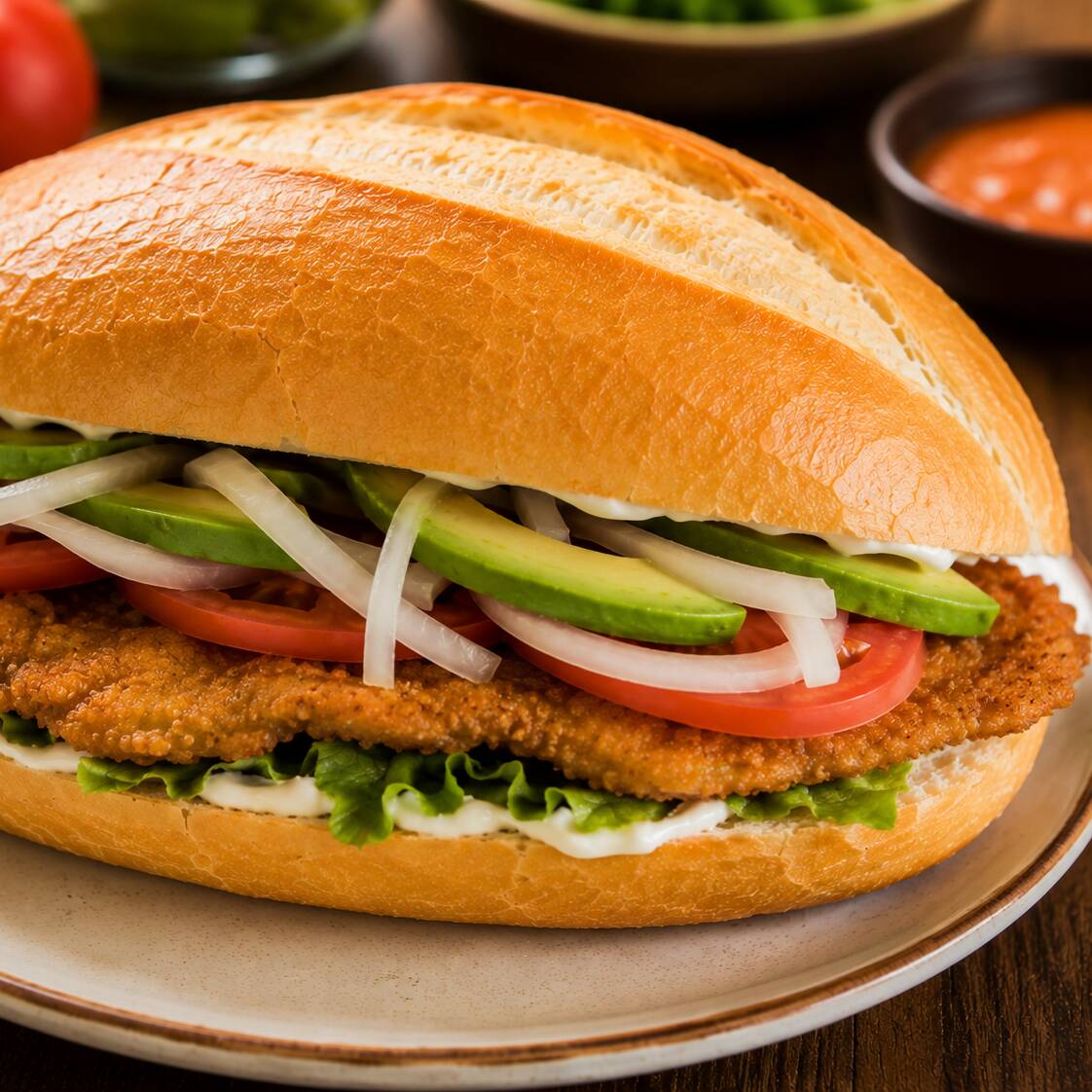 Torta Casera de Milanesa de Puerco