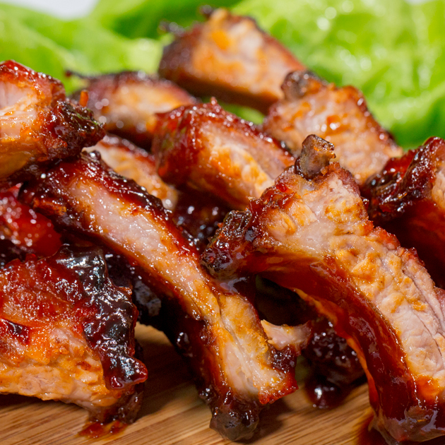 1 Kilo de Costillas Bbq