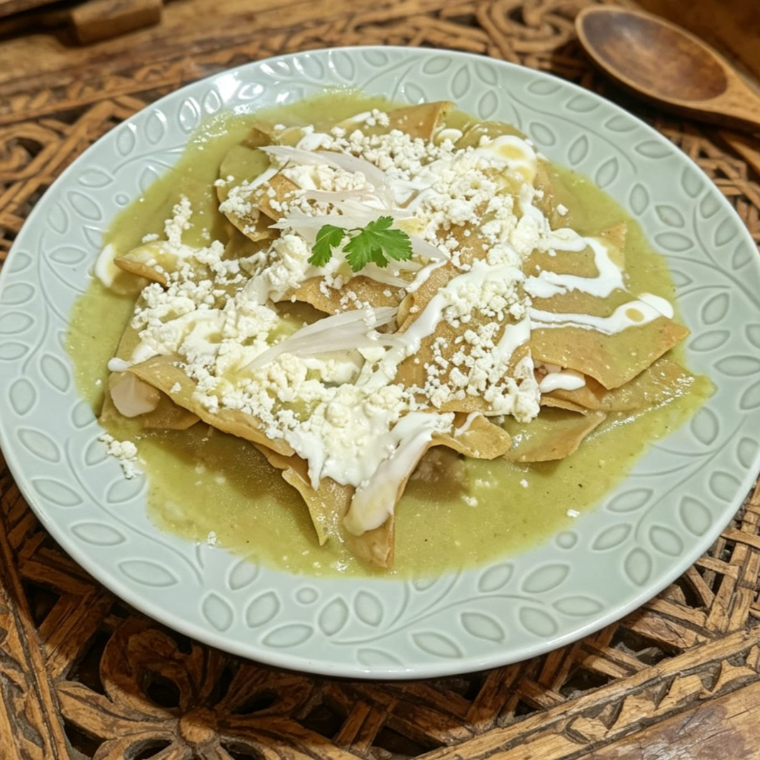 Chilaquiles VERDES.