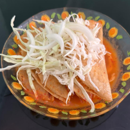 Tacos Ahogados de Papa Sencillos