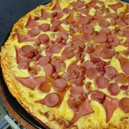 Pizza Familiar 2 Ingredientes