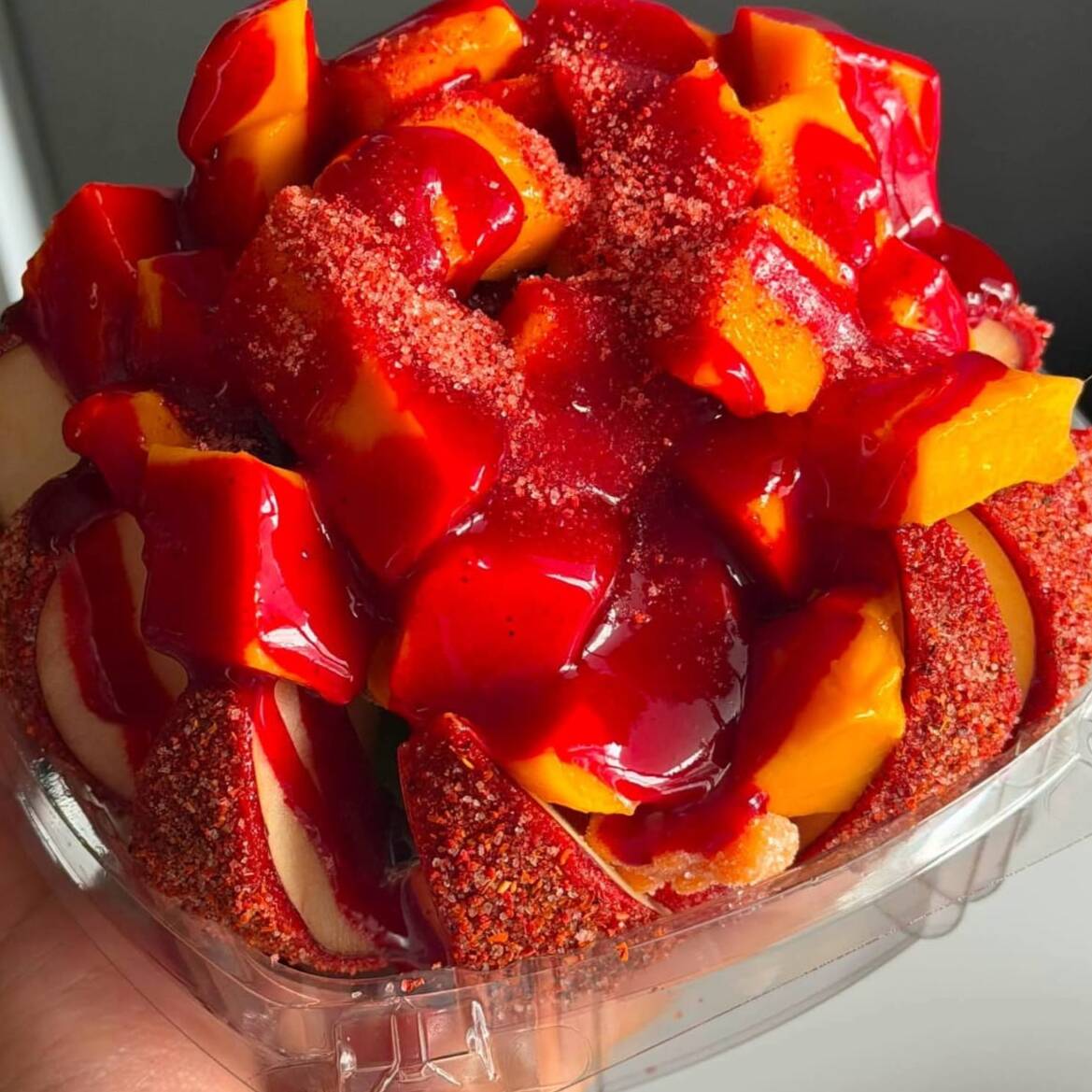 CHAROLA CHICA MANZANA CON MANGO