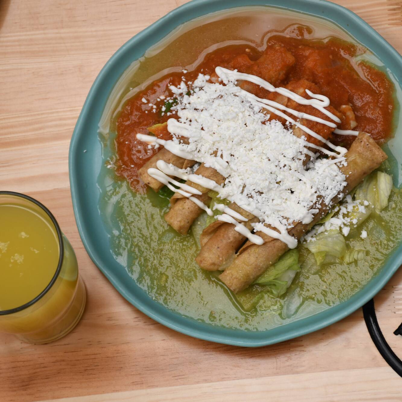 Tacos Dorados Bañados