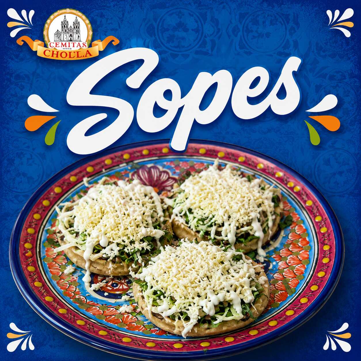 Sopes 3 uds