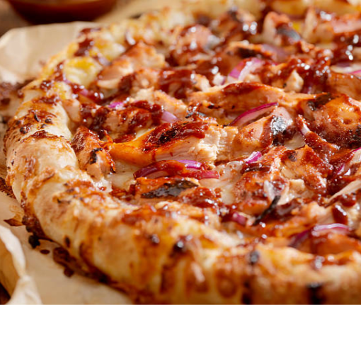 Pizza grande com massa artesanal com aipim