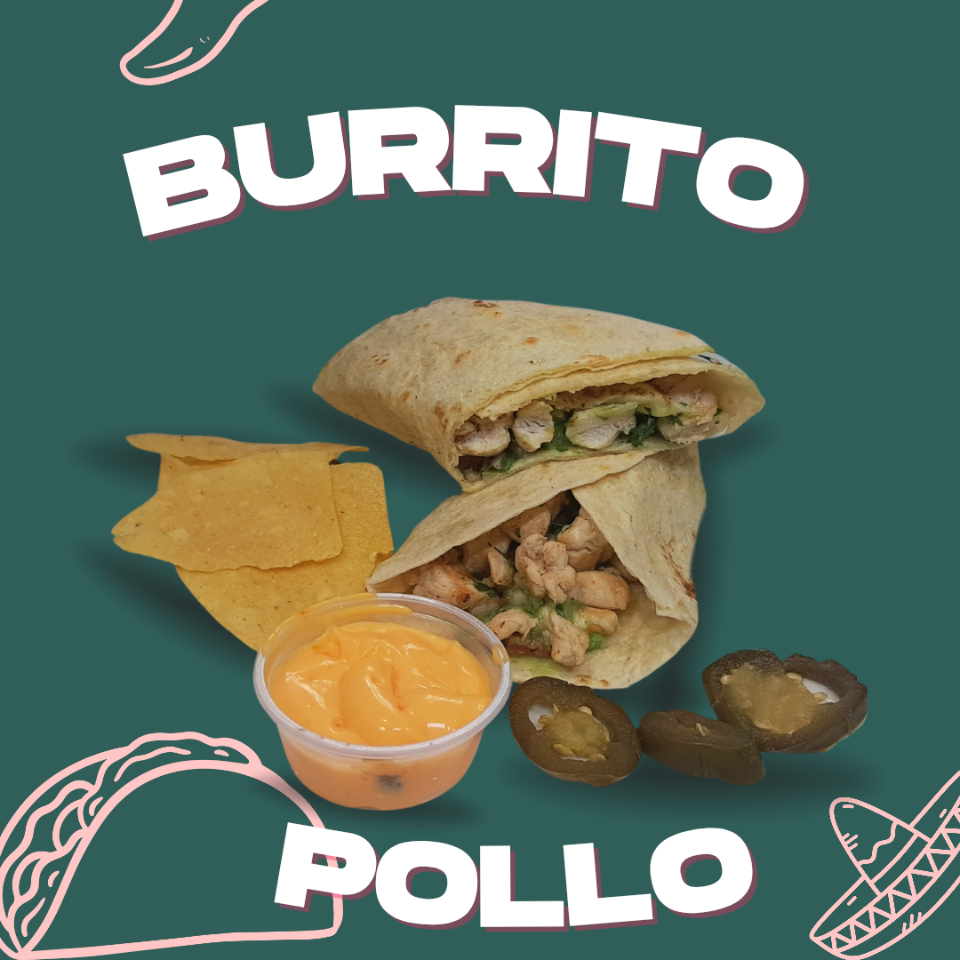 Burrito de pollo