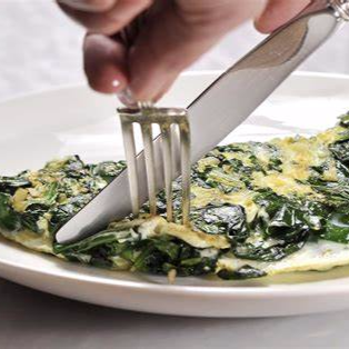 Omelette de Espinacas