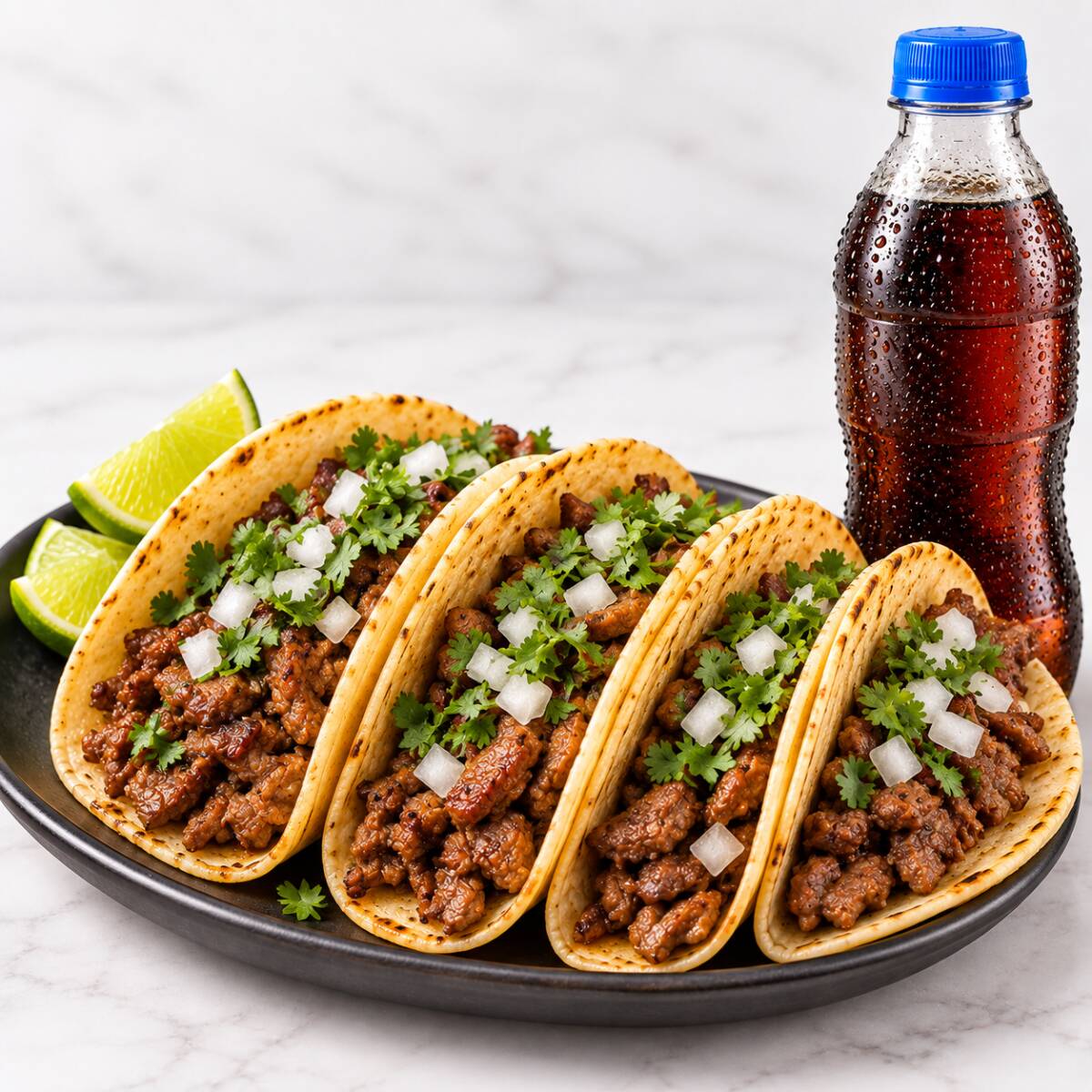 Combo 10 - Comida - 4 Tacos y 1 Refresco